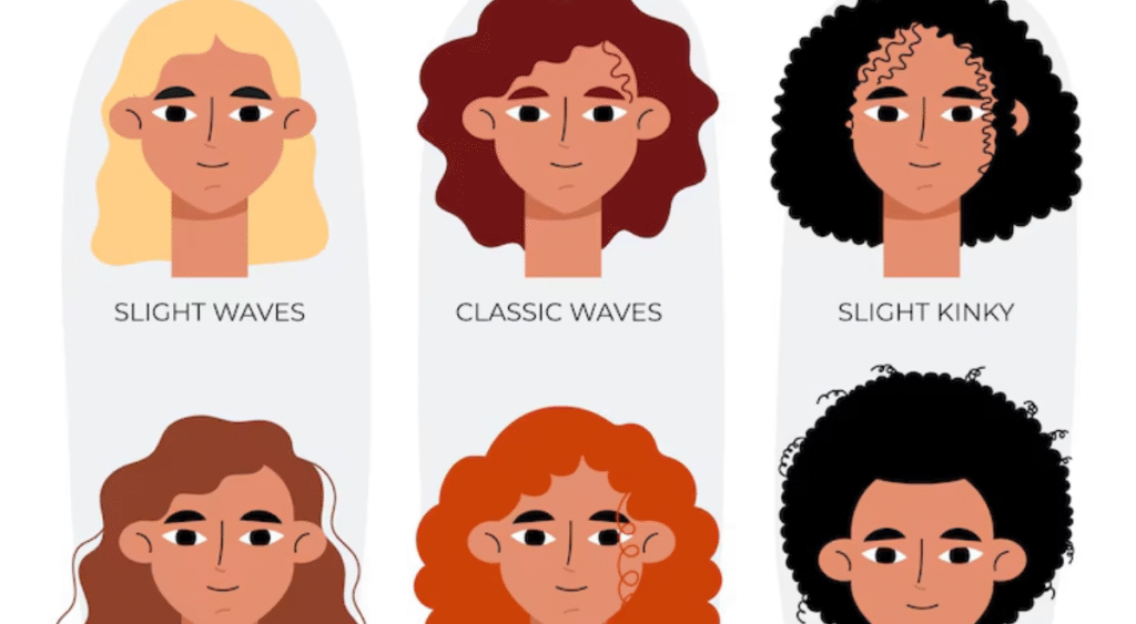 coarse hair chart.